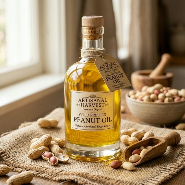 Cold Pressed Peanut Oil